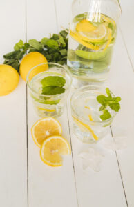 lemon-drink-bottle-glasses